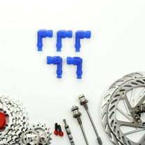 HEMOTON Waterproof Spark Plug Boots Caps for Motorcycle Made from Rubber Blue Color Fits Various Models 5 Pieces