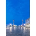 thumbnail image 2 of Tilley, Rob 11x14 Gold Ornate Wood Framed with Double Matting Museum Art Print Titled - Italy-Venice San Marco Piazza at dawn, 2 of 4