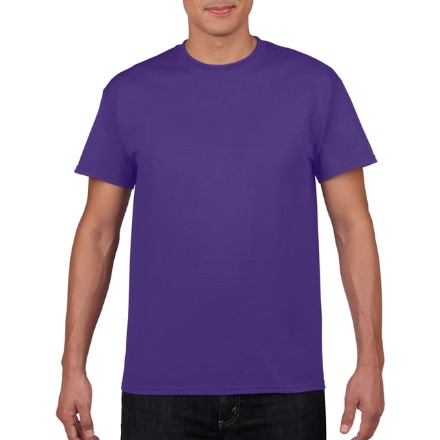 Gildan Mens Heavy Cotton T-Shirt, XL, Lilac