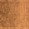 thumbnail image 1 of Ahgly Company Indoor Square Oriental Orange Industrial Area Rugs, 3' Square, 1 of 4