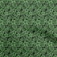 thumbnail image 1 of oneOone Silk Tabby Green Fabric Tropical Sewing Craft Projects Fabric Prints By Yard 42 Inch Wide, 1 of 5