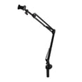 thumbnail image 1 of Soporte Perezoso Para Teléfono Móvil, Soporte Perezoso Para Teléfono Inteligente De Alta Resistencia, Ranura De Abrazadera En Forma De U De Acero De aleación Negra Ajustable, 1 of 7