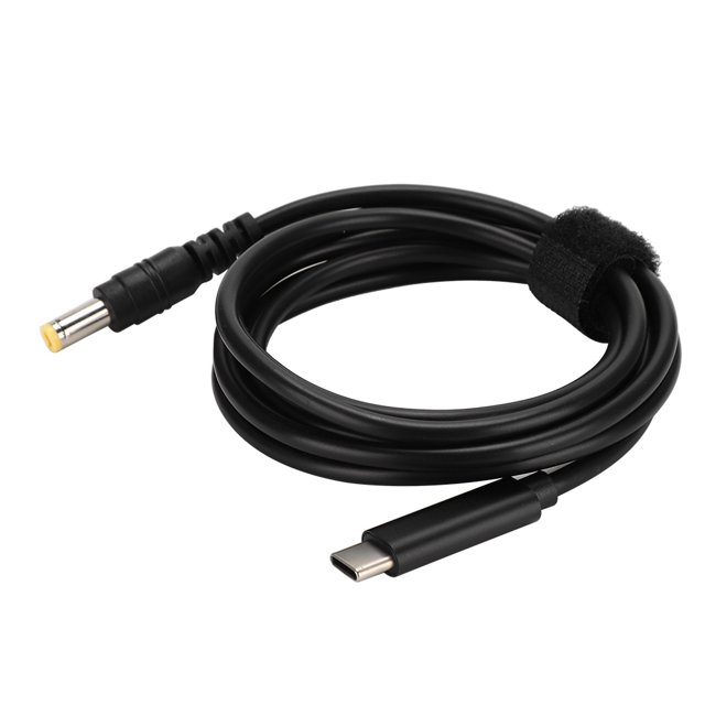 Cable Adaptador De Corriente, Cable Adaptador Tipo-C De Cabeza Recta Macho A Macho, Para Asus Ultrabook OTVIAP PD Power Adapter Cable