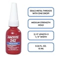 thumbnail image 3 of Loctite 242 Sellador Azul para Roscas 10 ml, 3 of 3