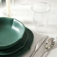 thumbnail image 7 of Stone Lain Baskerville 32-Piece Dinnerware Set Stoneware, Borosilicate Glass, Green, 7 of 7