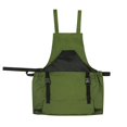 thumbnail image 1 of Delantal de jardín delantal de trabajo con bolsillos de liberación rápida, bolsa de almacenamiento para recolección de verduras y frutas verdes, delantal de jardín impermeable, 1 of 5