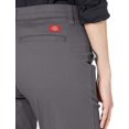 thumbnail image 3 of Dickies Womens Flat Front Stretch Twill Pant Slim Fit Bootcut, 3 of 4