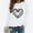 White, variant on Womens Valentines Day Blouses Girl Friend Valentines Gift Casual Long Sleeve Scoop Neck Tops Cute Heart Print Tops Trendy Festival Clothes 2025 Black XL