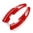 thumbnail image 3 of Car Steering Wheel Paddle Shifter ABS Material for 2018-2025 Lexus ES & 2023-2025 Lexus RX Car Interior Accessories 2pcs, Red Carbon Fiber, 3 of 8