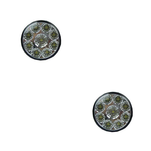 Speravity Daytime Running Light Kit Modification Front Accessories Fog Lamps Vehicle Set Modified Assembly Component Lamp Lighting 2piezas