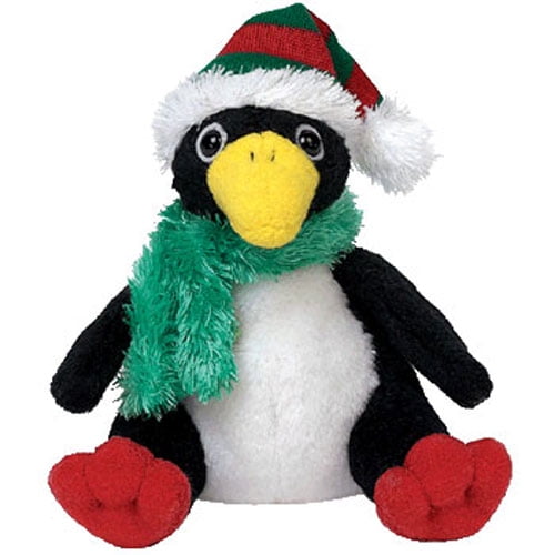 Ty Beanie Babies CHILL penguin 3 inch KEYCLIP NWMT CHRISTMAS BEANIE. 