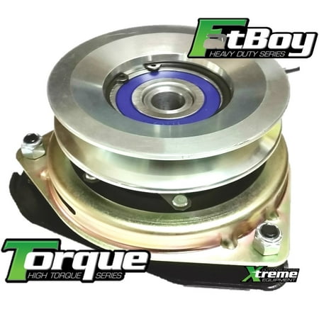 - Replaces Husqvarna 539133076 PTO Clutch w/ High Torque & FatBoy Bearing Upgrade