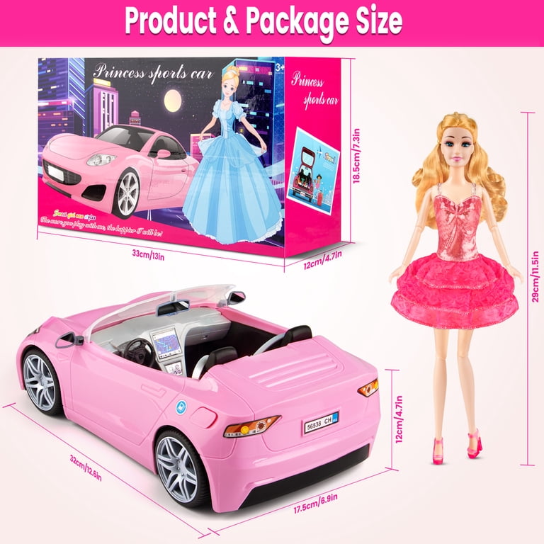 princess dress with doll playset Blue Princess Dress with doll playset