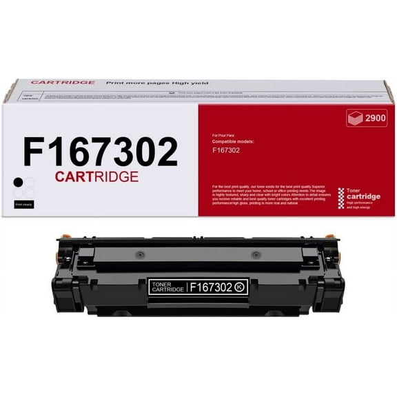 【1 Pack】 F167302 Toner Cartridge: F167302 Toner Cartridge Replacement for Canon F167302 Printer