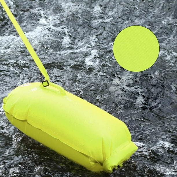 Boya De Natación Inflable De Alta Visibilidad | PVC Resistente, Colores Fluorescentes | Para Aguas Abiertas, Triatlón Boya De Natación Inflable De Alta Visibilidad | PVC Resistente, Colores Fluorescentes | Para Aguas Abiertas, Triatlón