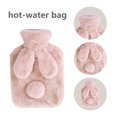 thumbnail image 5 of Latrodar Hot Water Bottle,1L Hands-in Hot Water Bag Heating Pad With Soft Cover For Hot Compress,Hand Feet Warmer,Christmas Gifts For Women Girls Kids Pink A, 5 of 5