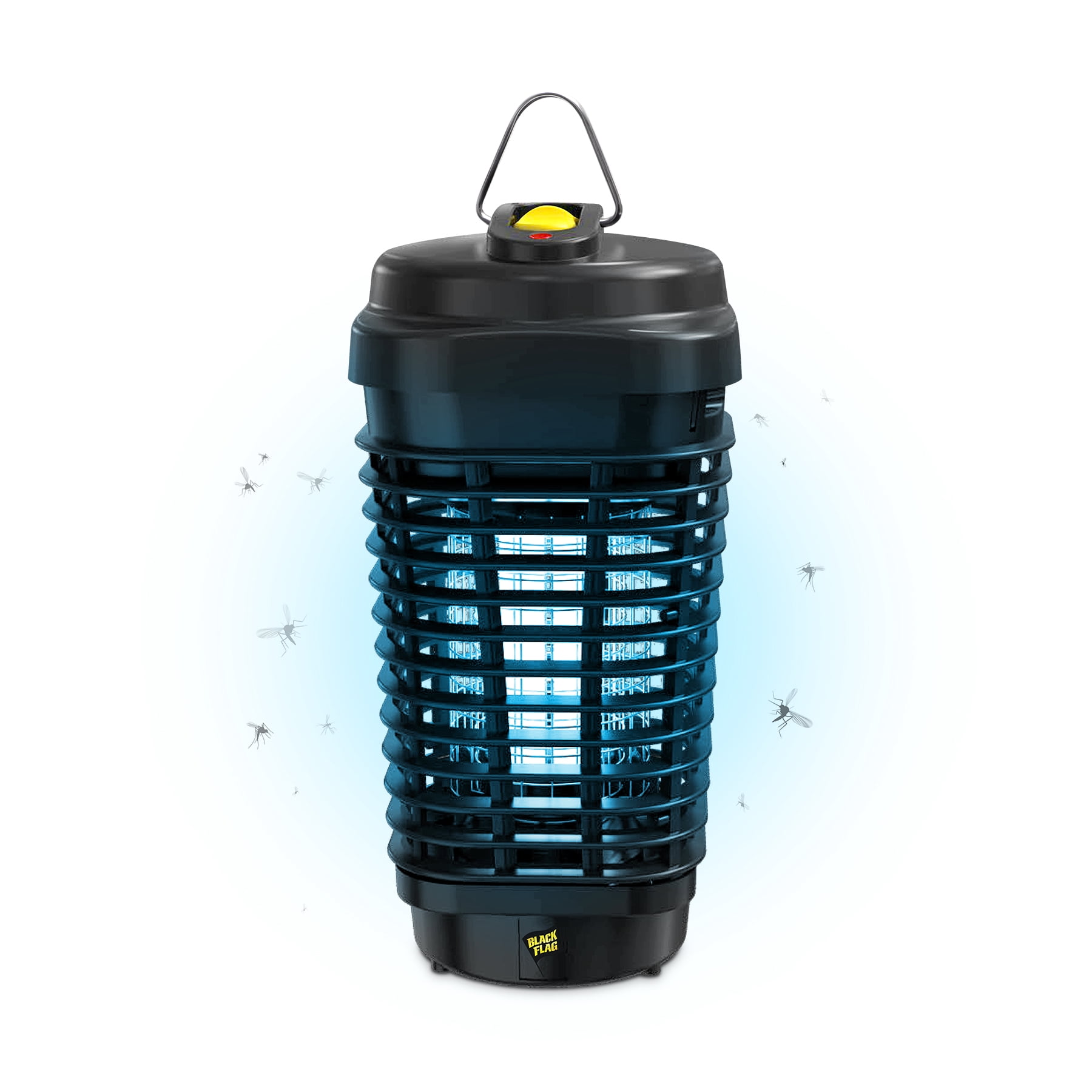 Black Flag 4500 Volt 15 Watt Electronic Bug Zapper Insect Killer, Includes Attachable Mosquito Lure Attractant