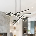 thumbnail image 2 of VONN Sirius 32" ETL Certified Integrated LED Aluminum and Acrylic Pendant Black, 2 of 14