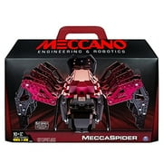 Meccano Erector MeccaSpider Robot Kit for Kids to Build STEM Toy with Interactive Built in Games and App Infrared Remote Control