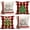 Rbc Set, variant on Red Christmas Pillow Covers 16x16 Inch Set of 4 Buffalo Plaid Pillow Covers Christmas Tree Snowflake Blessing Pillow Case for Sofa Couch Xmas Decoration Throw Pillow Cover (RXM Set)