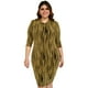 thumbnail image 4 of Vestido sexy de noche Roman Fashion/Tallas Extras 1603 (Oro) dorado 40 Roman Fashion V-EXO-1603-ORO, 4 of 6