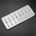 thumbnail image 3 of Moyic Molde de Gel de sílice molde de forma de ajedrez internacional para herramienta de fabricación DIY molde de ajedrez hecho a mano Artesanía Moyic HA015469-00, 3 of 6