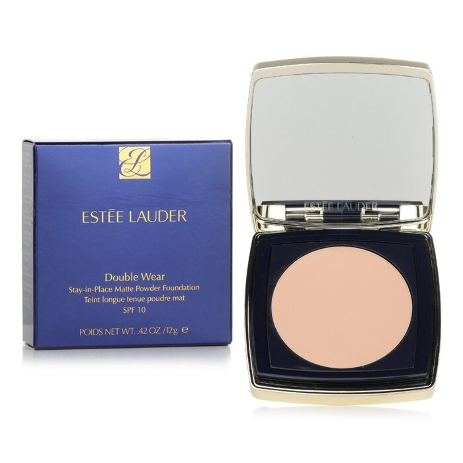 Estee Lauder 280086 0.42 oz SPF 10 Double Wear Stay in Place Matte Powder Foundation, No.4C1 Outdoor Beige