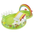 thumbnail image 1 of Intex 57154EP Centre de Jeu Gonflable Coloré Mon Jardin Rempli d'Eau avec Glissoire, 1 of 12