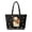 Black Snowman Print, variant on Whosucclay Christmas Kitten Print Quilted Tote Bag Large Capacity Shoulder Handbag for Women Fits 15.6 Inch Laptop Portable Daily Use Shopping Travel Work School Carry All Purse