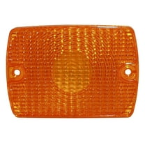Crown Automotive Front Parking Light Lens (Amber) - 56001378 Fits select: 1989-1993 JEEP WRANGLER / YJ, 1987-1988 JEEP WRANGLER