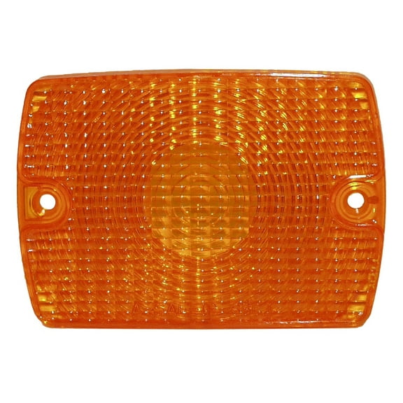 Crown Automotive Front Parking Light Lens (Amber) - 56001378 Fits select: 1989-1993 JEEP WRANGLER / YJ, 1987-1988 JEEP WRANGLER
