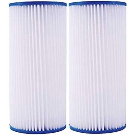 IPW Industries Inc. FXHSC 10" x 4.5" Whole House Water Filter, Compatible with GE FXHSC, Culligan R50-BBSA, Pentek R50-BB and Dupont WFHDC3001, American Plumber W50PEHD, GXWH40L (Pack of 2)