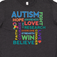 thumbnail image 4 of Inktastic Autism Support slogan Youth T-Shirt, 4 of 5