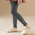 thumbnail image 4 of YunPes Girls Bow-Knot Tights Winter Thick Thermal Thin Cotton Stretchy Ruffle Leggings Casual Comfy Warm Footless Slim Pants, 4 of 7