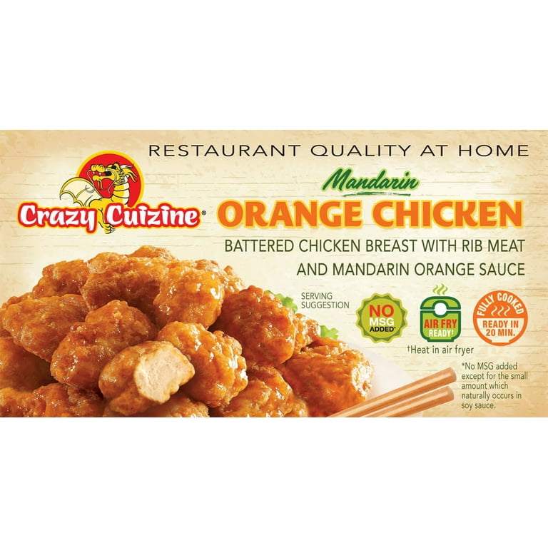 Day-lee Foods, Inc Crazy Cuizine Mandarine Orange Chicken 