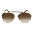 thumbnail image 2 of Chloe  CE141S 757 Reece Gold/Havana  Aviator Sunglasses for Womens, 2 of 5