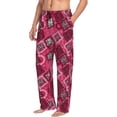 thumbnail image 2 of Xecao Geometry Men's Straight Lounge Pajama Pants: The Ultimate in Comfortable Sleepwear, 2 of 9