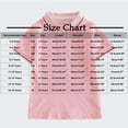 thumbnail image 3 of Maean Girl's Cotton Top School Uniform Short Sleeve Collared Shirts V Neck Golf Tennis Tshirts, 3 of 3