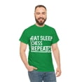 thumbnail image 5 of Eat Sleep Chess Unisex Graphic Tee Shirt, 5 of 12