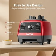 ONSON Smoothie Blender, 1800W High-Speed Countertop Blender, 70 Oz BPA-Free Jar for Shakes, Smoothies, Frozen Drinks & Ice Crushing