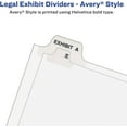 thumbnail image 5 of Avery Individual Legal Exhibit Dividers - Avery Style - Unpunched 25 x Divider(s) - 25 Printed Tab(s) - Digit - 11 - 1 Tab(s)/Set - 8.5" Divider Width x 11" Divider Length - Letter - White Paper, 5 of 6