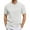White, variant on MIXUE Summer Shirts For Men Solid Color Round Neck Short Sleeve Loose Casual Tops Pullover T Shirts Daily-Wear,Black,XXL