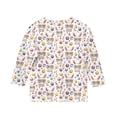 thumbnail image 5 of ZVAVZ Girls Easter Shirt Toddler Bunny Graphic Tees Kids Girl Summer 3/4 Sleeve Tops Funny Rabbit Easter T Shirts for Back To School Multicolor,3-4Years, 5 of 5