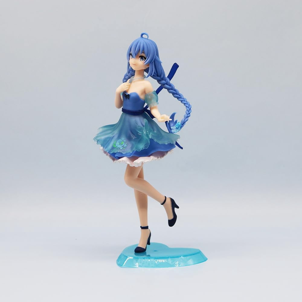 Newly Roxy Figure Standing Blue Flower Fairy Roxy Action Figures 20cm/7.9inch PVC Decorations Collectible Souvenirs for Anime Fans Gifts