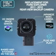 thumbnail image 2 of Backup Camera Replaces for 11-12 Ford Explorer BB5Z-19G490-A, 2 of 5