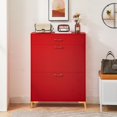 thumbnail image 2 of Yiwa Freestanding Shoe Cabinet With Drawer and 2 Flip Doors for Entryway Hallway, 2 of 5
