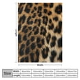 thumbnail image 4 of WYYP Flannel Bed Blanket Throw | Soft & Warm Printed Plush Blanket for Sofa, Couch, Camping | Easy Care 40x50in, 4 of 6