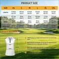 thumbnail image 7 of HUIACONG Matching Couples Shirts 250 Anniversary Golf Shirt Mens Short Sleeve Shirt Breathable Lightweight Sleeveless Golf Tops for Women Quick Dry Moisture Wicking Outdoor Sports Shirt Woman XL, 7 of 7