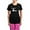With Pink Pant, variant on CafePress - Tuxedo Cat Women's Dark Pajamas - Women's Short Sleeve Print T-Shirt and Pants Dark Cotton Pajama Set