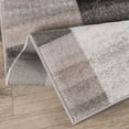 thumbnail image 4 of Superior Modern Geometric Fire Retardant and Anti-Static Indoor Runner Rug, 2'7"x10', Rivuet, 4 of 6